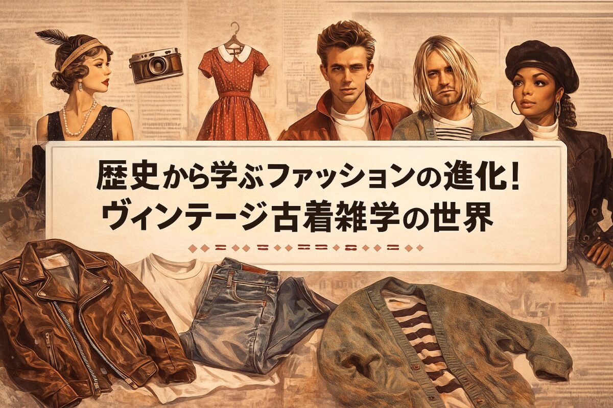 ヴィンテージ古着の歴史とファッション