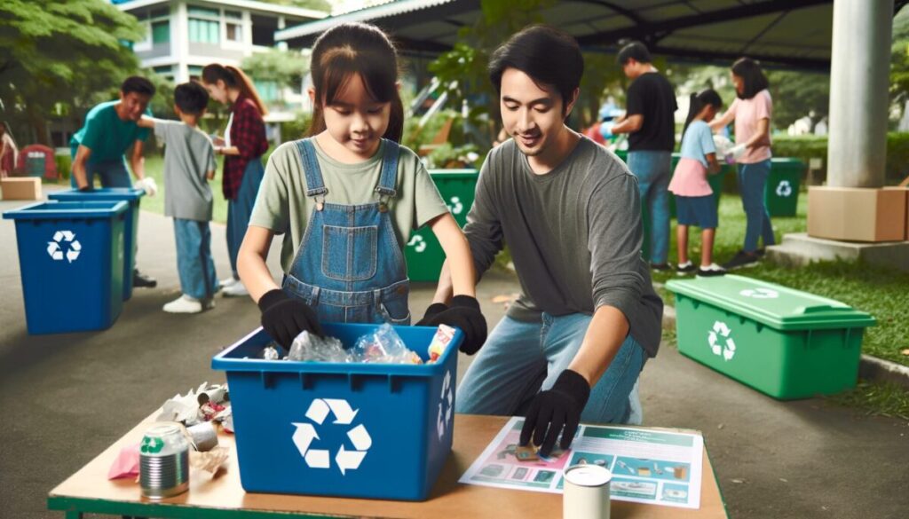 地域のリサイクルコミュニティ
