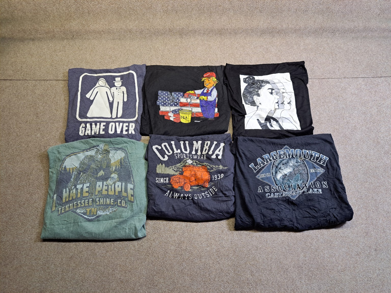 USA輸入Tシャツの一例